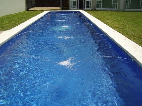 Alberca equipada por Albercas SAY